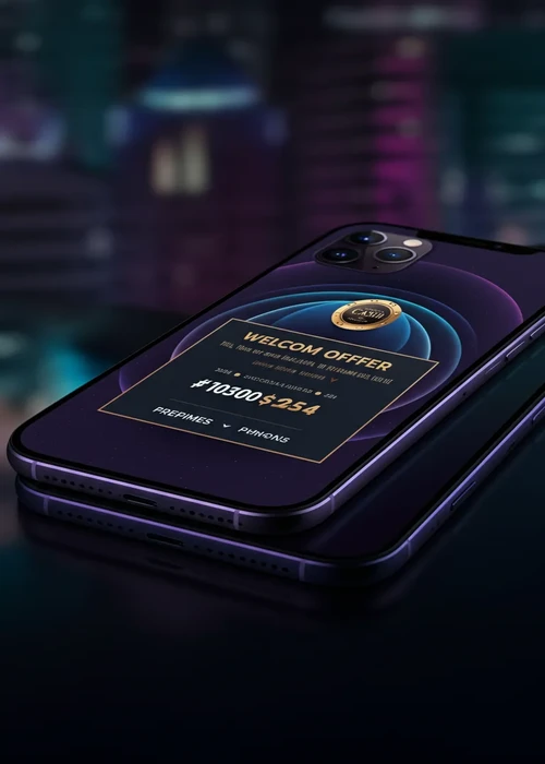 Page principale Winspark affichant les promotions en cours